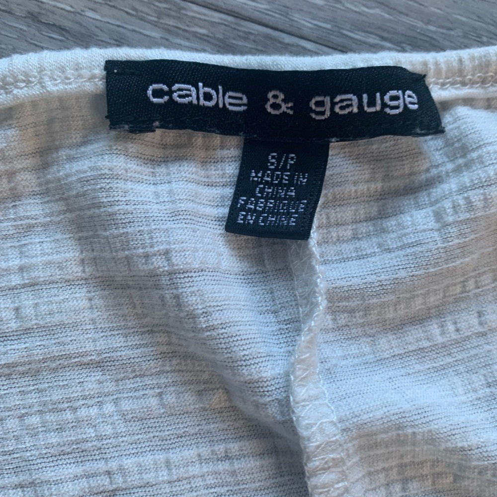 CABLE & GAUGE SM TOP - Picture 3 of 4